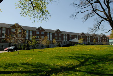 A view of the CFC campus - Ralston Residence.