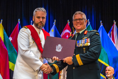 22 June 2022: Presentation of Diplomas and Awards to JCSP 48 at the CFC