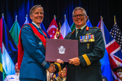 22 June 2022: Presentation of Diplomas and Awards to JCSP 48 at the CFC