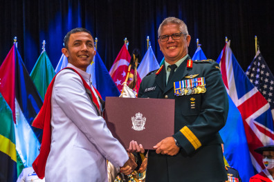 22 June 2022: Presentation of Diplomas and Awards to JCSP 48 at the CFC