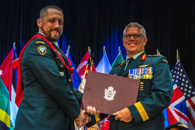 22 June 2022: Presentation of Diplomas and Awards to JCSP 48 at the CFC