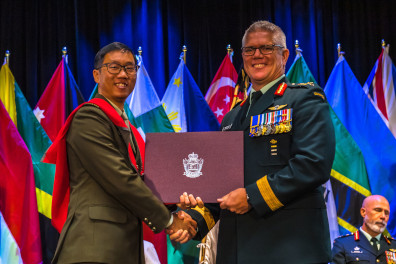 22 June 2022: Presentation of Diplomas and Awards to JCSP 48 at the CFC