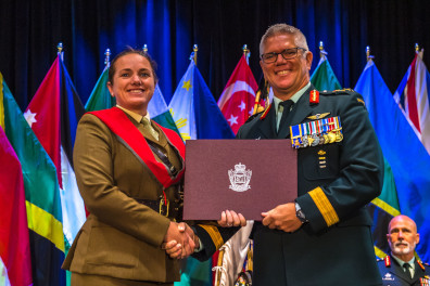 22 June 2022: Presentation of Diplomas and Awards to JCSP 48 at the CFC