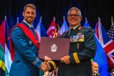 22 June 2022: Presentation of Diplomas and Awards to JCSP 48 at the CFC