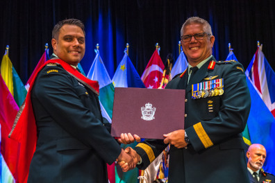 22 June 2022: Presentation of Diplomas and Awards to JCSP 48 at the CFC