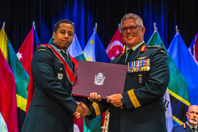 22 June 2022: Presentation of Diplomas and Awards to JCSP 48 at the CFC