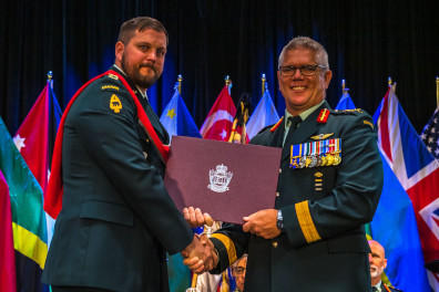 22 June 2022: Presentation of Diplomas and Awards to JCSP 48 at the CFC