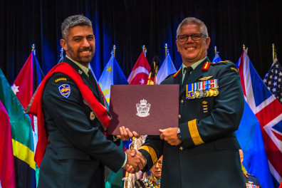 22 June 2022: Presentation of Diplomas and Awards to JCSP 48 at the CFC