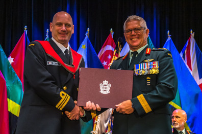 22 June 2022: Presentation of Diplomas and Awards to JCSP 48 at the CFC