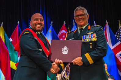 22 June 2022: Presentation of Diplomas and Awards to JCSP 48 at the CFC