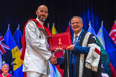 22 June 2022: Presentation of Diplomas and Awards to JCSP 48 at the CFC