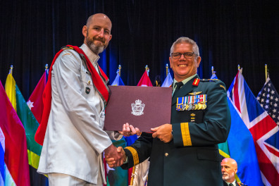 22 June 2022: Presentation of Diplomas and Awards to JCSP 48 at the CFC