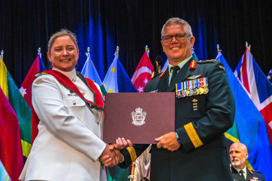 22 June 2022: Presentation of Diplomas and Awards to JCSP 48 at the CFC