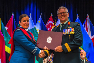 22 June 2022: Presentation of Diplomas and Awards to JCSP 48 at the CFC