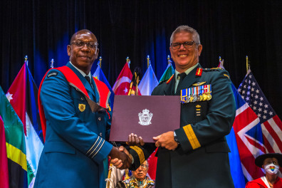 22 June 2022: Presentation of Diplomas and Awards to JCSP 48 at the CFC