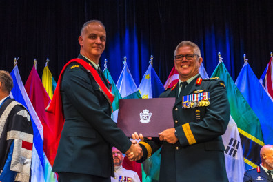 22 June 2022: Presentation of Diplomas and Awards to JCSP 48 at the CFC