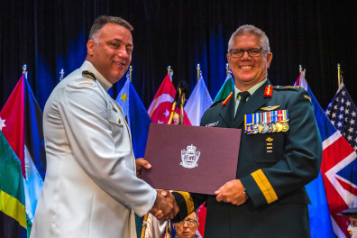 22 June 2022: Presentation of Diplomas and Awards to JCSP 48 at the CFC