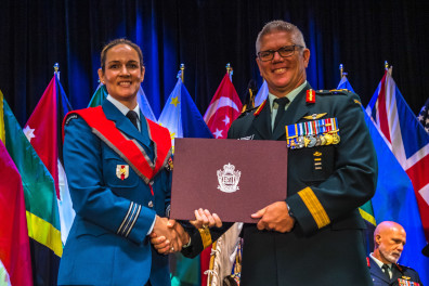 22 June 2022: Presentation of Diplomas and Awards to JCSP 48 at the CFC