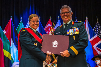 22 June 2022: Presentation of Diplomas and Awards to JCSP 48 at the CFC