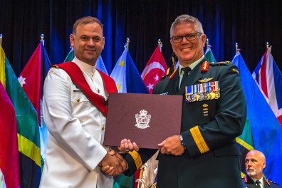 22 June 2022: Presentation of Diplomas and Awards to JCSP 48 at the CFC