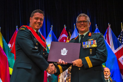 22 June 2022: Presentation of Diplomas and Awards to JCSP 48 at the CFC