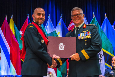 22 June 2022: Presentation of Diplomas and Awards to JCSP 48 at the CFC