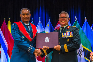 22 June 2022: Presentation of Diplomas and Awards to JCSP 48 at the CFC