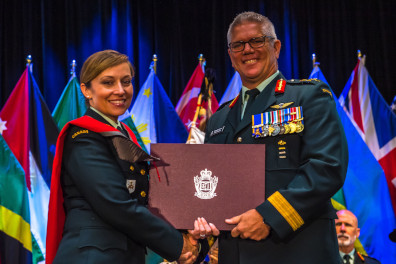 22 June 2022: Presentation of Diplomas and Awards to JCSP 48 at the CFC