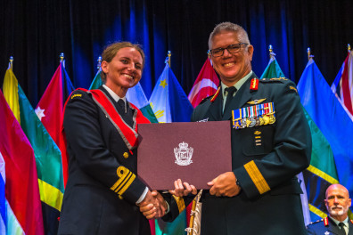 22 June 2022: Presentation of Diplomas and Awards to JCSP 48 at the CFC