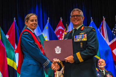 22 June 2022: Presentation of Diplomas and Awards to JCSP 48 at the CFC