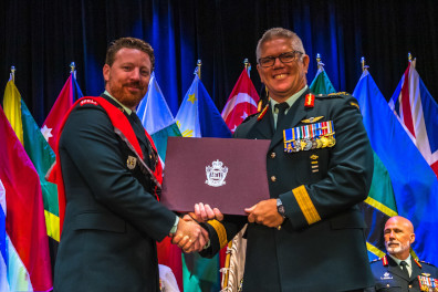 22 June 2022: Presentation of Diplomas and Awards to JCSP 48 at the CFC