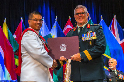 22 June 2022: Presentation of Diplomas and Awards to JCSP 48 at the CFC