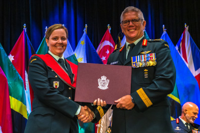 22 June 2022: Presentation of Diplomas and Awards to JCSP 48 at the CFC