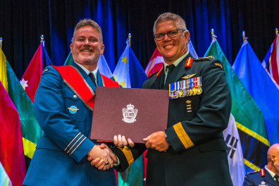 22 June 2022: Presentation of Diplomas and Awards to JCSP 48 at the CFC