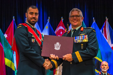 22 June 2022: Presentation of Diplomas and Awards to JCSP 48 at the CFC