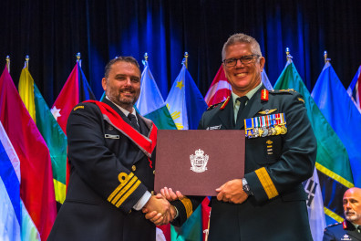 22 June 2022: Presentation of Diplomas and Awards to JCSP 48 at the CFC