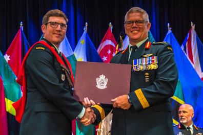 22 June 2022: Presentation of Diplomas and Awards to JCSP 48 at the CFC