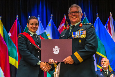 22 June 2022: Presentation of Diplomas and Awards to JCSP 48 at the CFC