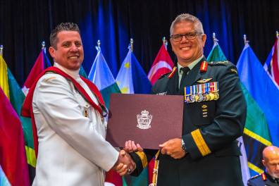 22 June 2022: Presentation of Diplomas and Awards to JCSP 48 at the CFC