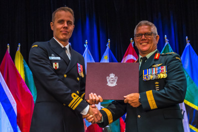 22 June 2022: Presentation of Diplomas and Awards to JCSP 48 at the CFC