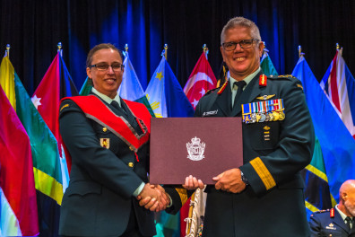 22 June 2022: Presentation of Diplomas and Awards to JCSP 48 at the CFC