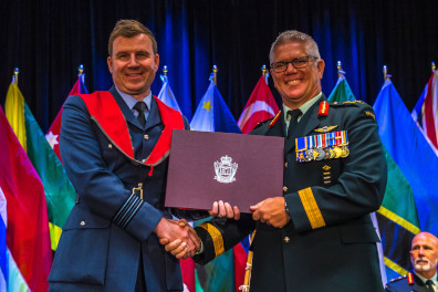 22 June 2022: Presentation of Diplomas and Awards to JCSP 48 at the CFC