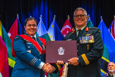 22 June 2022: Presentation of Diplomas and Awards to JCSP 48 at the CFC