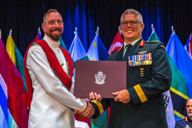 22 June 2022: Presentation of Diplomas and Awards to JCSP 48 at the CFC