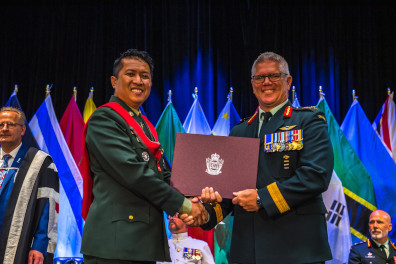 22 June 2022: Presentation of Diplomas and Awards to JCSP 48 at the CFC