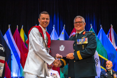 22 June 2022: Presentation of Diplomas and Awards to JCSP 48 at the CFC