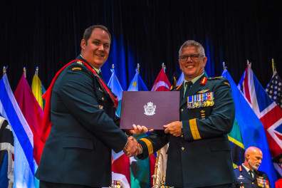 22 June 2022: Presentation of Diplomas and Awards to JCSP 48 at the CFC