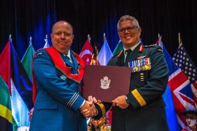 22 June 2022: Presentation of Diplomas and Awards to JCSP 48 at the CFC