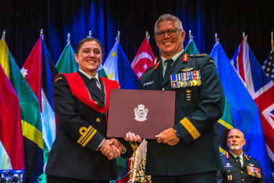 22 June 2022: Presentation of Diplomas and Awards to JCSP 48 at the CFC