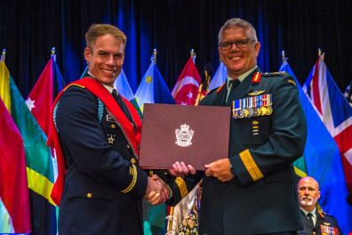 22 June 2022: Presentation of Diplomas and Awards to JCSP 48 at the CFC